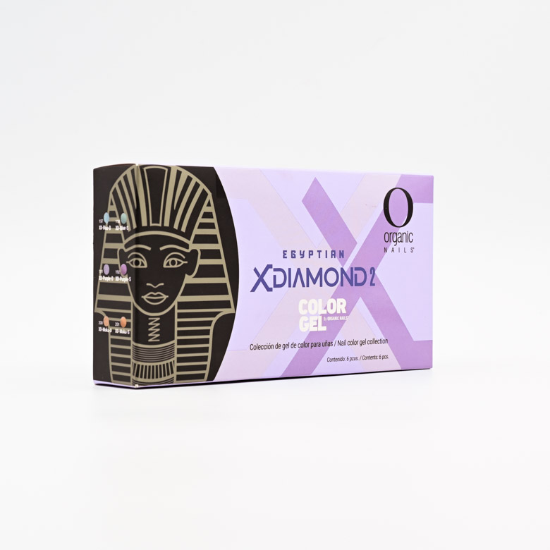 Colección 2 Color Gel EGYPTIAN X DIAMOND — imagen 2 de 4