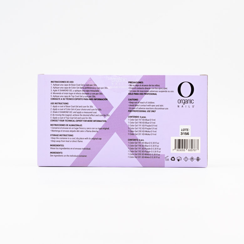 Colección 2 Color Gel EGYPTIAN X DIAMOND — imagen 3 de 4