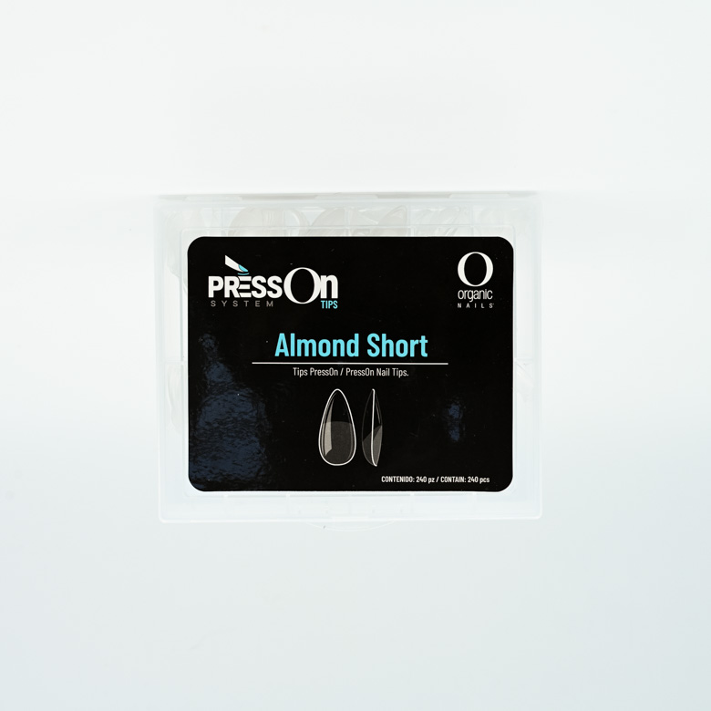 Tip PressOn Almond Short C