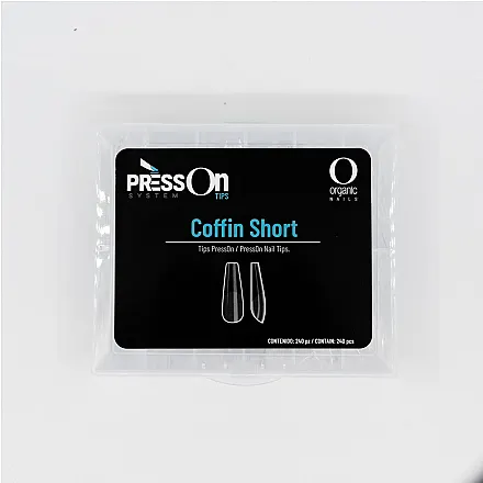Tip PressOn Coffin Short C