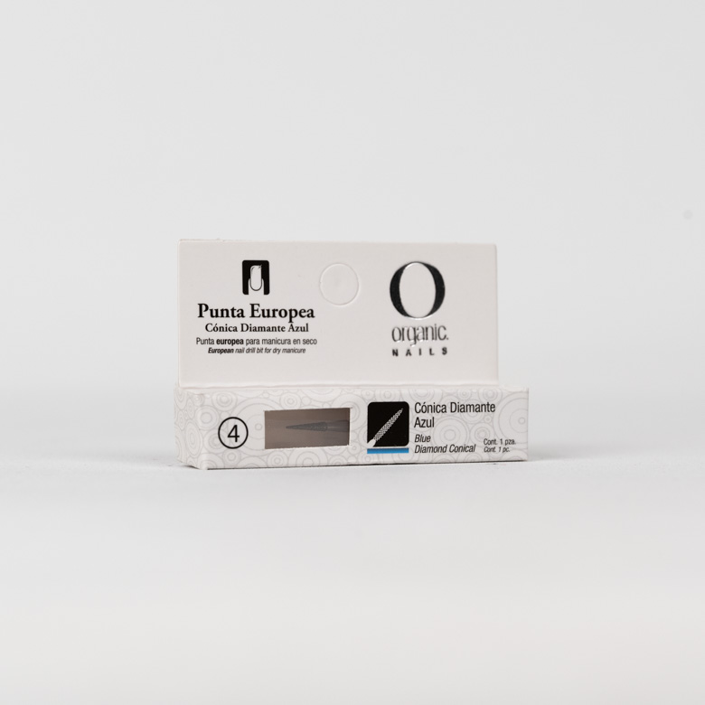 Punta Europea Cónica Diamante Azul — imagen 2 de 3