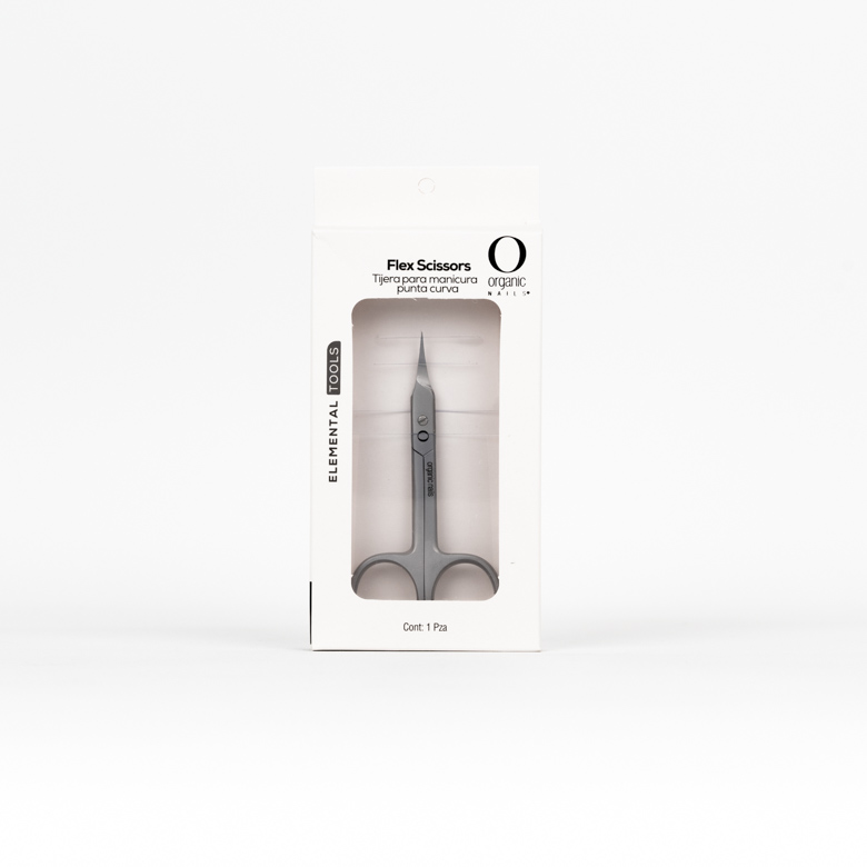 Elemental Tools Tijera para Manicura Punta Curva