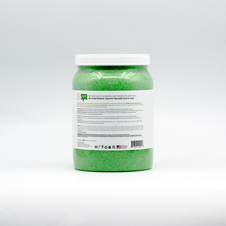 BCL Spa Lemongrass & Green Tea Dead Sea Salt Soak — imagen 2 de 4
