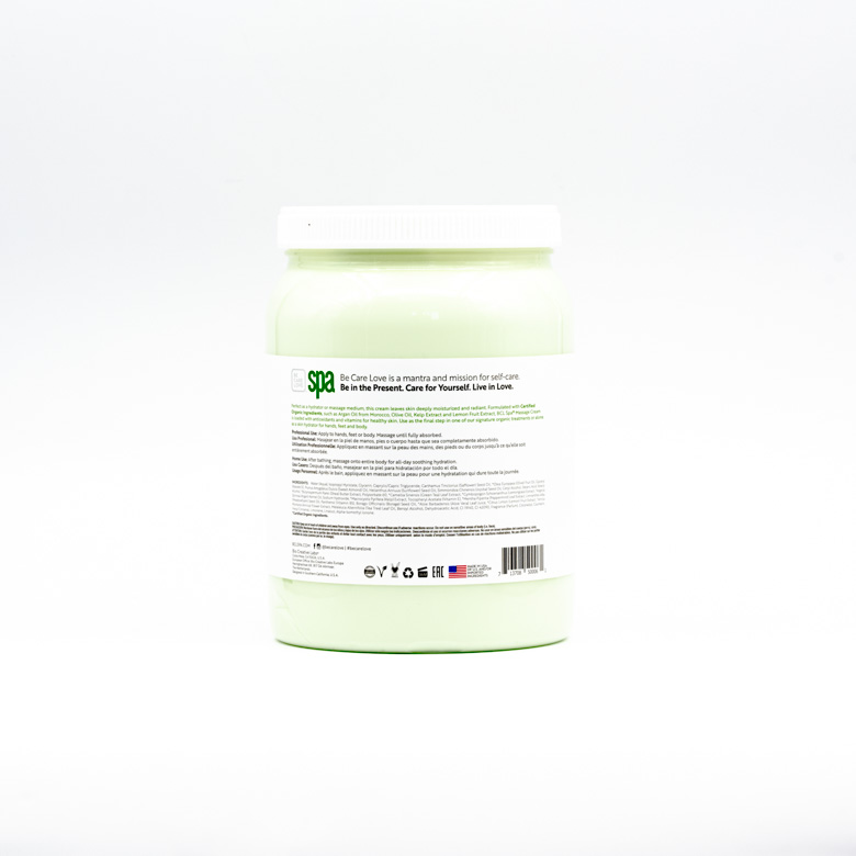 BCL Spa Lemongrass & Green Tea Massage Cream — imagen 2 de 4