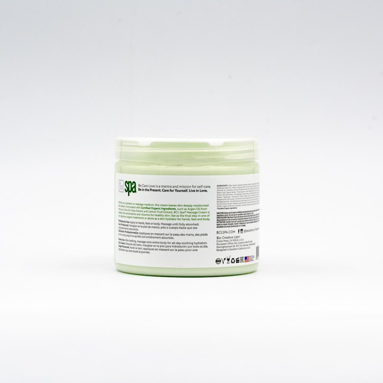 BCL Spa Lemongrass & Green Tea Massage Cream — imagen 4 de 4