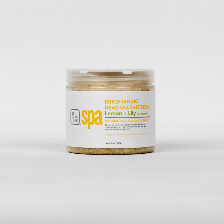 BCL Spa Lemon & Lily Dead Sea Salt Soak — imagen 3 de 4
