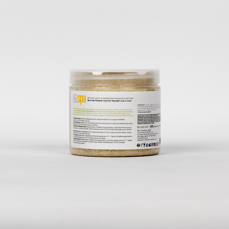 BCL Spa Lemon & Lily Dead Sea Salt Soak — imagen 4 de 4
