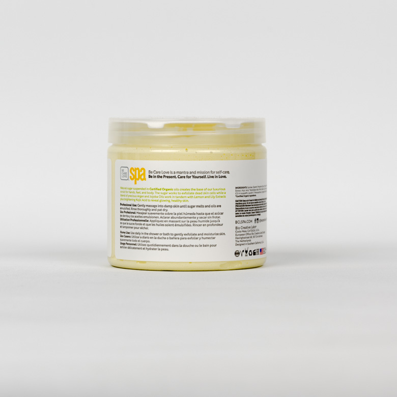 BCL Spa Lemon & Lily Sugar Scrub — imagen 4 de 4