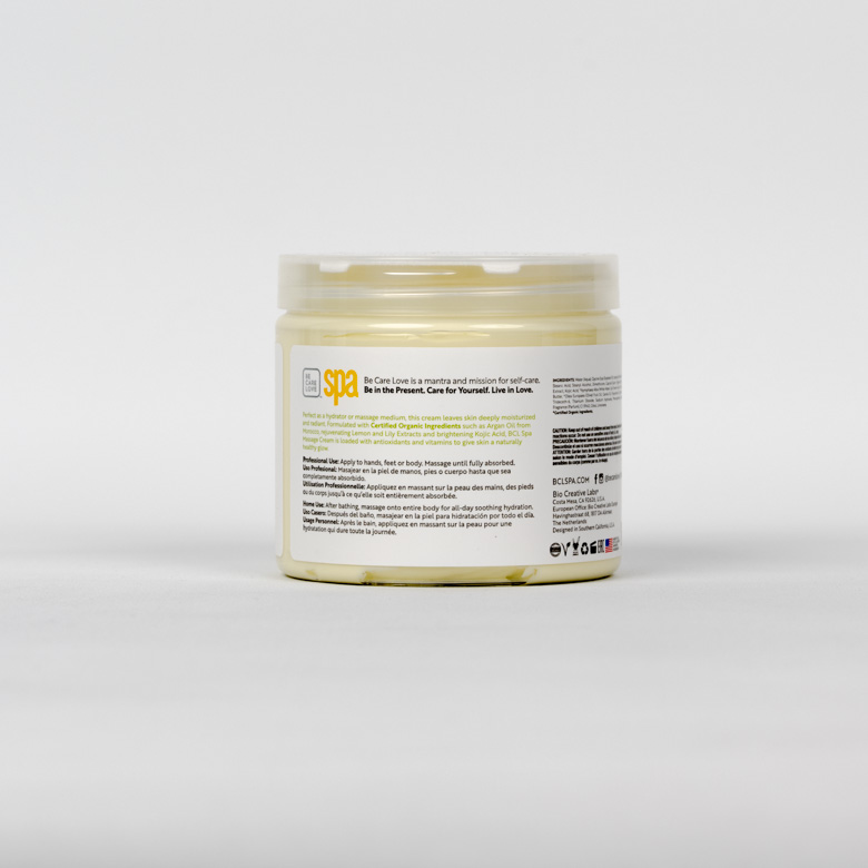 BCL Spa Lemon & Lily Massage Cream — imagen 4 de 4